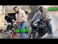 Tyre faad diya bmw kafirst burnout on s1000rr