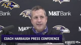Head Coach John Harbaugh Recaps Win in Washington | Baltimore Ravens