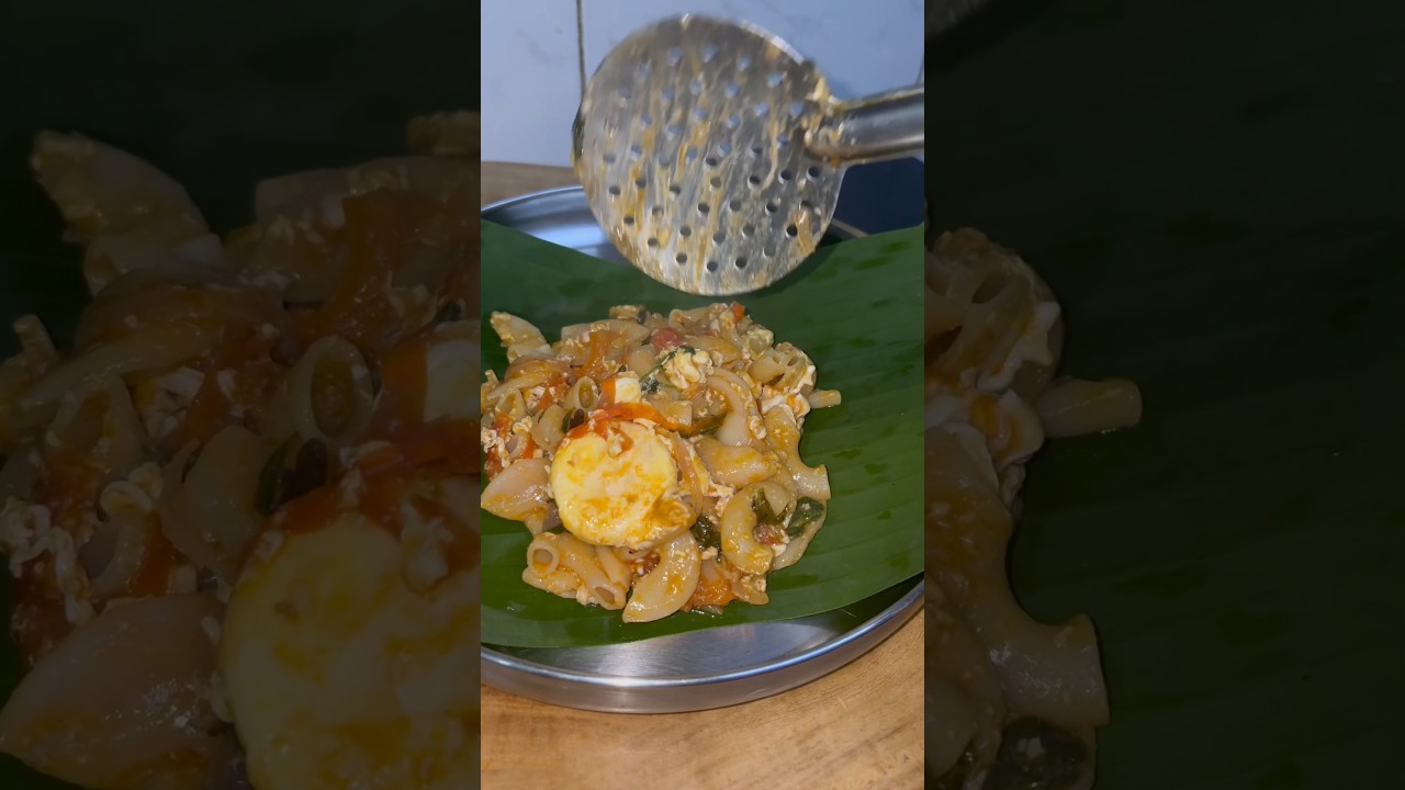 🤤Egg Pasta Briyani 