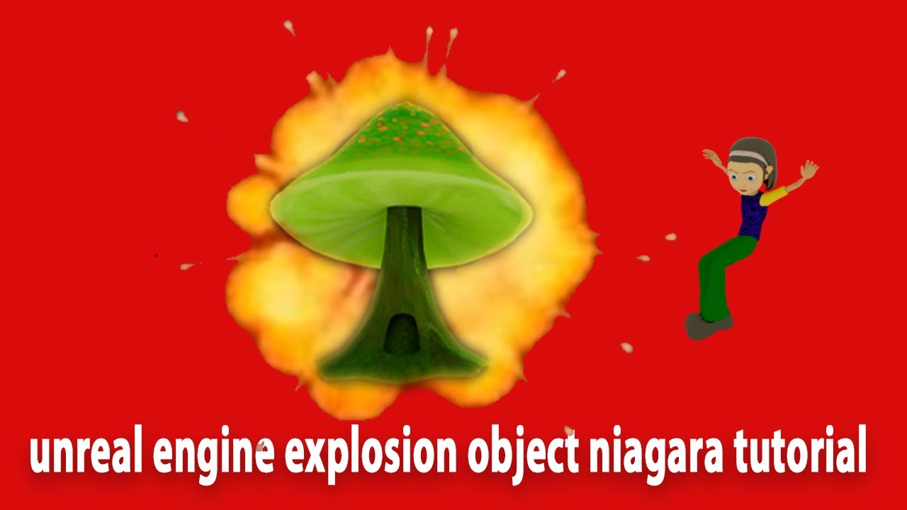 Object Explosion Puppet Explosion Niagara Object tutorial Unreal engine 5.4 - YouTube