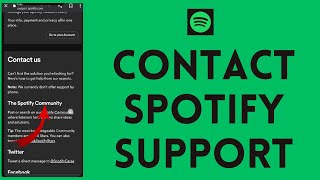 How to Contact Spotify (2023) | Spotify Support