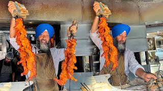 अमृतसर का फेमस तन्दूरी चिकन NONVEG KING IN AMRITSAR | TANDOORI CHICKEN MAKING @ BUBBY FISH & CHICKEN