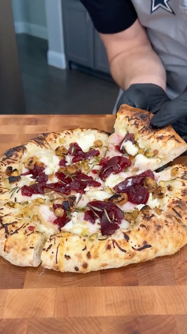 Thanksgiving Pizza ? #shorts