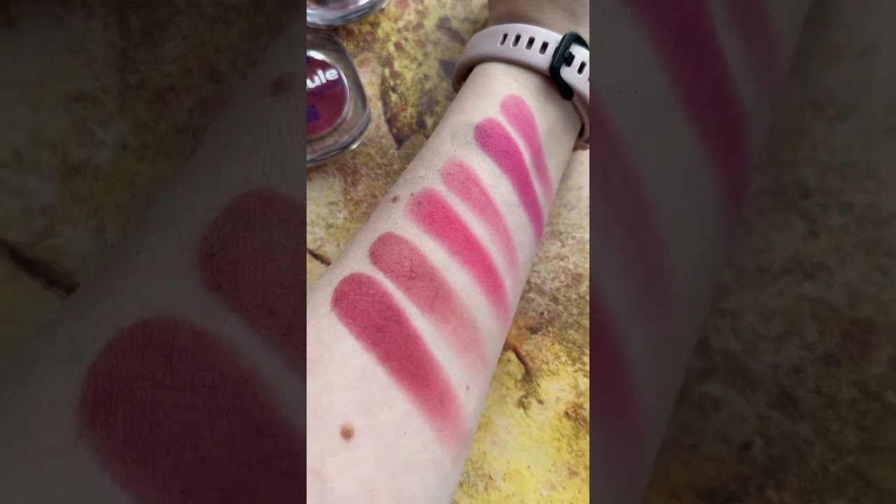 7days Capsule румяна 01 Ice Rose, 03 Pink Galaxy, 04 Nake 