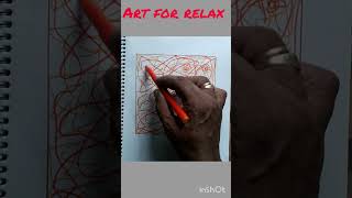 Art for relax #stressrelief #mindfulness #happiness #satisfying #viral #shorts