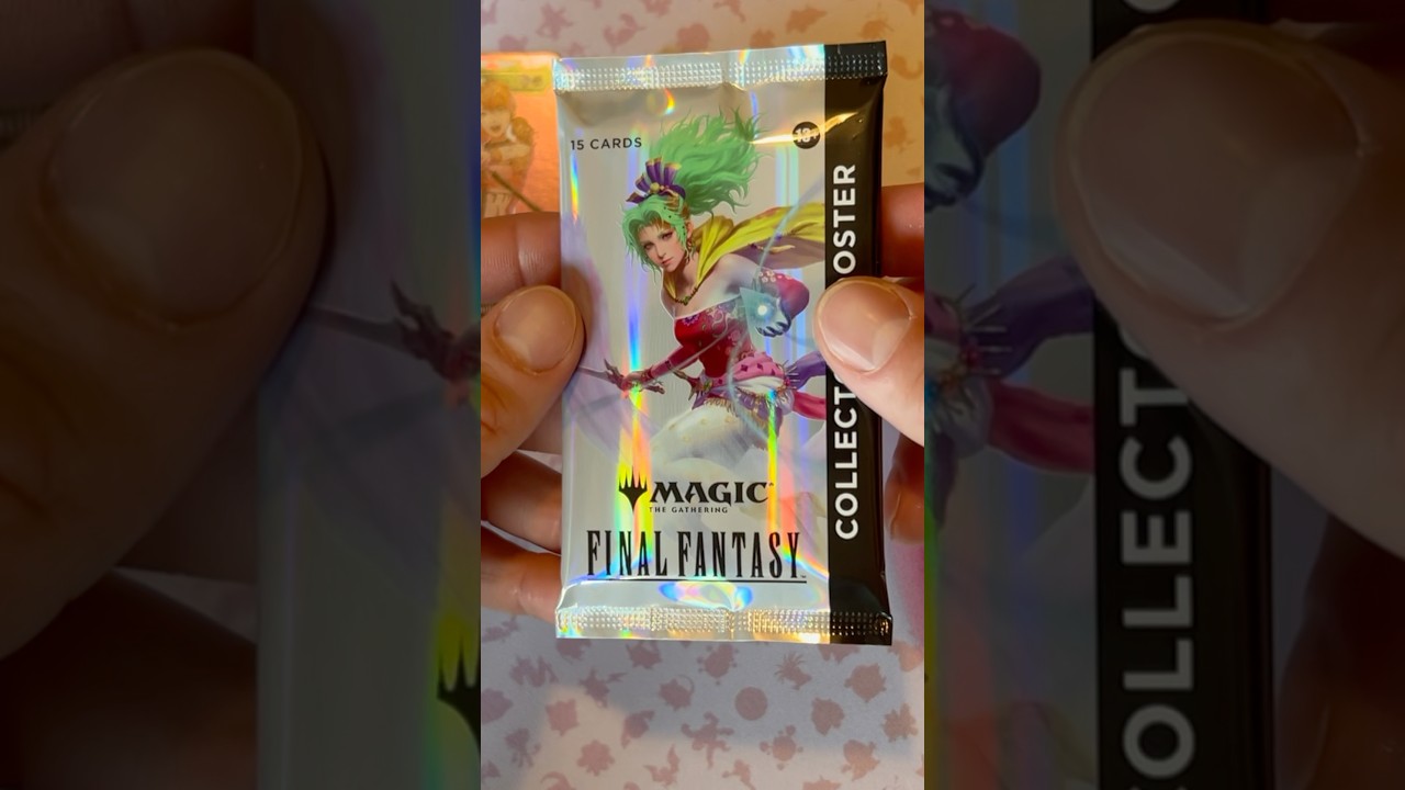 Crazy surge foil Tifa pull!(MTG Final Fantasy) 