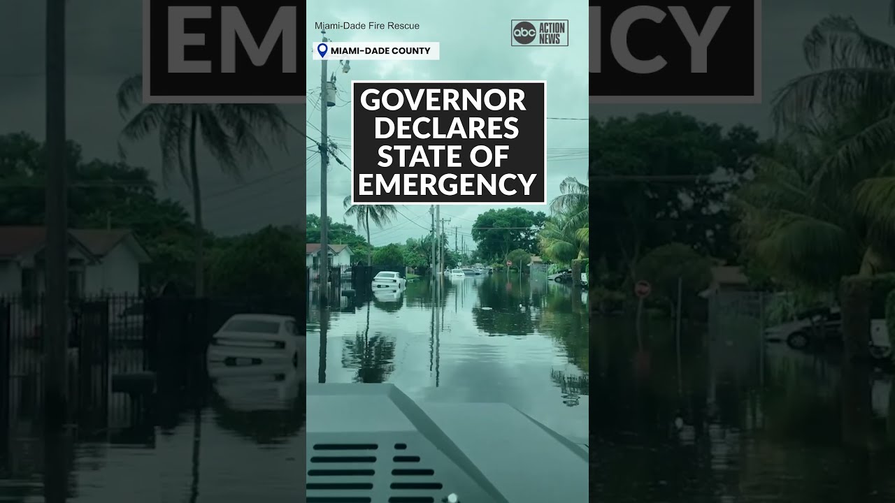 Flooding in South Florida leaves people stranded in homes #abcactionnews #news