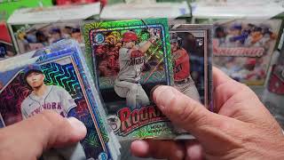 2024 bowman baseball mega box recap.