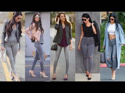 Video: 3 formas de usar jeans grises