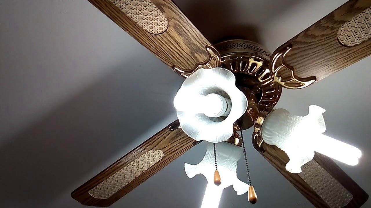 Cómo renovar tu lámpara ventilador de techo, con poco dinero fácil. 