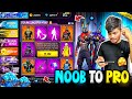 I challenged tsg ritik to make 8 year old fan id noob to ultra pro20000 garena free fire