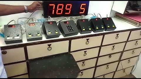 Multi counter token display