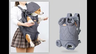 Переноска для кошек и собак LISA &amp; LARRY Рюкзак переноска сумка для собак  Серый