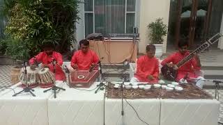 Instrumental music | sitar | Santoor | Jal Tarang | Tabla | by M. A. Musical Group at Le Meridien