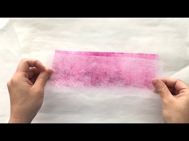 How to use Acrylic Paint with Crepe Paper - Part 1 — Jessie Chui