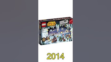 Every Lego Star Wars Advent Calendar! Day 183 of making a video until Lego hires me #shorts
