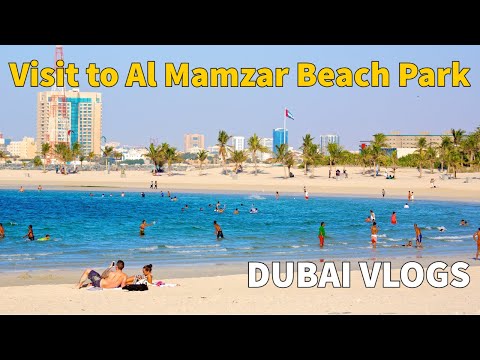 Pakistani  Visits AL Mamzar Beach Dubai & Sharjah |  Asjad Bukhari Vlogs