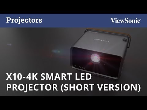 ViewSonic X10-4K Smart LED Projector - Short