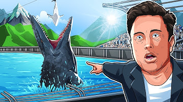 I Spent 100 Days Building Jurassic World As A Greedy Billionaire