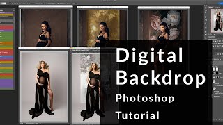 Digital Backdrop Photoshop Compositing Tutorial - Step by Step! screenshot 4