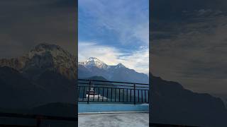 When MOUNTAINS & CLOUDS Speak 🤩 #mountains #clouds #nature