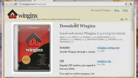 PHP + MySQL + nginx fast install