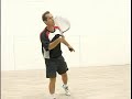 Squash Volley Forehands