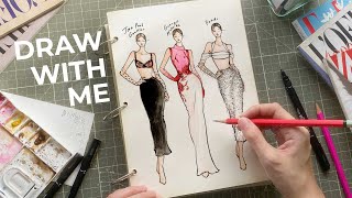 How I Draw Couture 2024 Fashion Week