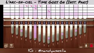 [Kalimba Tabs] L'arc-en-ciel (ラルク アン シエル) - Time Goes On (Interlude Part)