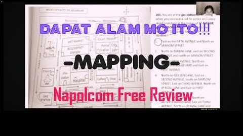 NAPOLCOM REVIEW 2025 || Mapping || FINAL COACHING