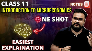 INTRODUCTION TO MICROECONOMICS class 11 ONE SHOT | GAURAV JAIN