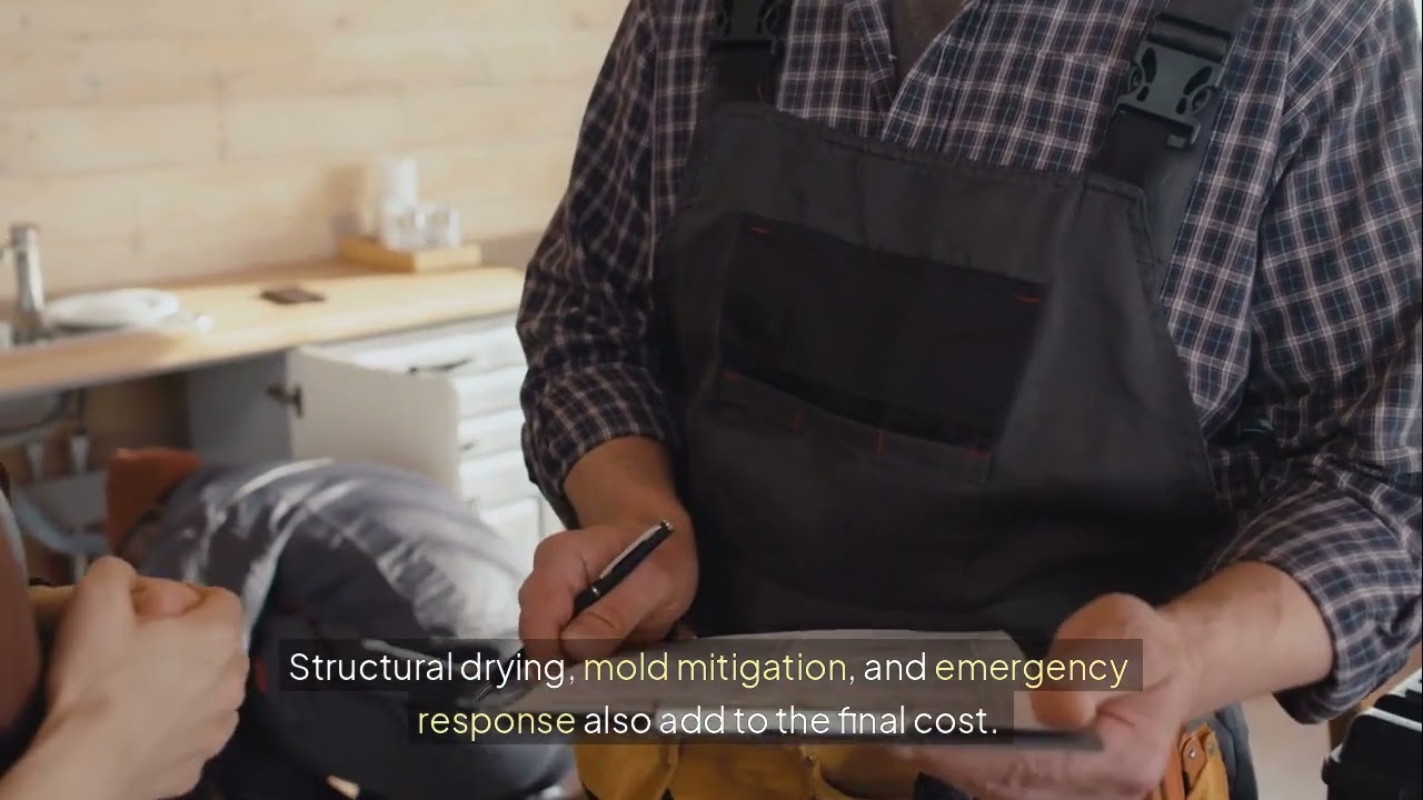 Water Damage Mitigation Cost Estimates