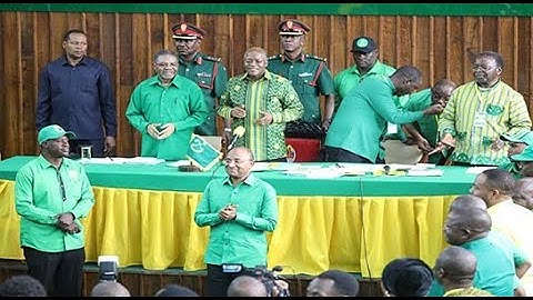 #LIVE: JINA LA MAGUFULI LAPELEKWA MKUTANO MKUU CCM/DK MWINYI APITISHWA URAIS CCM ZANZIBAR