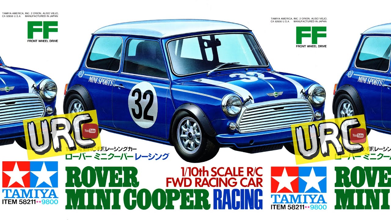 TAMIYA 1/10 RC Mini Cooper Racing (M-05) - YouTube