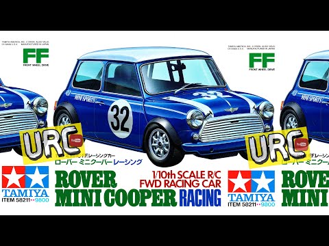 Restored the R/C Tamiya Rover mini Cooper Racing 1/10 M-03