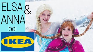 Elsa &amp; Anna kaufen Möbel ein!