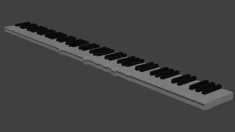 The Entertainer - MIDI to Blender