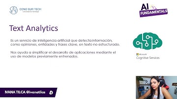 #AIFundamentals | Introducción a Text Analytics