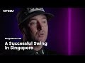 A successful swing in singapore  rangegoats gc