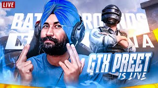 TOP 10 iK SUPNA : BGMI LIVE | GTXPREET PUBG LIVE