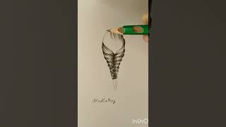 رسم جديلة شعر خطوة بخطوةhow to draw braid#shorts #youtubeshorts #art #drawing #artdrawing#creative