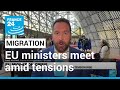 EU migration crisis: Ministers meet in Brussels as tensions rise • FRANCE 24 English