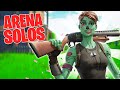 LIVE - Playing Arena Solos - Fortnite Battle Royale