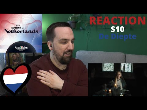 REACTION / NETHERLANDS: S10 - "DE DIEPTE" (Eurovision 2022)