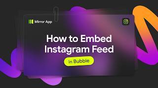 How to Add Instagram Widget to Bubble | Step-by-Step Guide