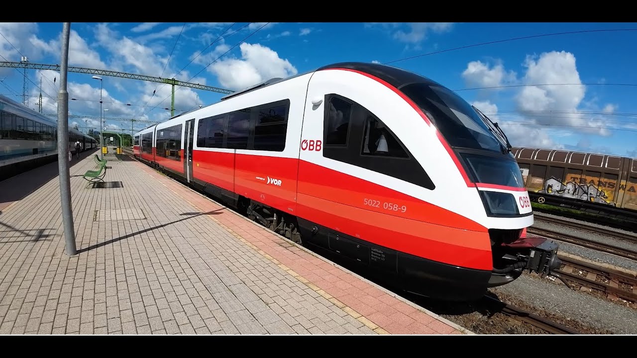 Szentgotthárd-Graz ÖBB Desiroval 2023 június