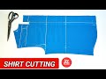 Shirt, शर्ट Cutting Simple And Easy | Fitting Shirt, शर्ट Cutting | How To Cut Slim Fit Shirt