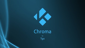 Chroma skin for Kodi 15.x: Installation and showcase