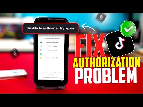 How To Fix TikTok Error “Unable to Authorize” on iPhone | Login & Access Issue