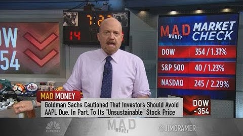 Jim Cramer to investors: Be patient if large tech stocks start to sell off around earnings